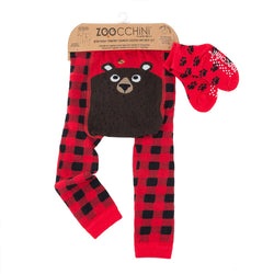 Zoocchini Legging and Sock Set Bosley The Bear