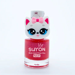 Suyon - Kitty Ring Nail Polish - Shimmer Pink