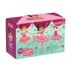 Mudpuppy Ballerinas Glitter Puzzle