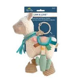 Itzy Ritzy - Link and Love Llama Activity Plush Silicone Teether