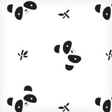 Lulujo Swaddle Blanket Bamboo Cotton - Panda