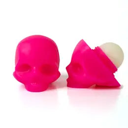 Rebel Refinery - Hot Pink Skull Lip Balm - Vanilla