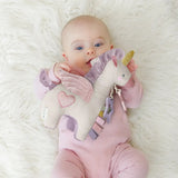 Itzy Ritzy - Link and Love - Pegasus Activity Plush with Teether Toy