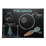 Imagination Starters - Chalkboard Placemat - Santa’s Cookies