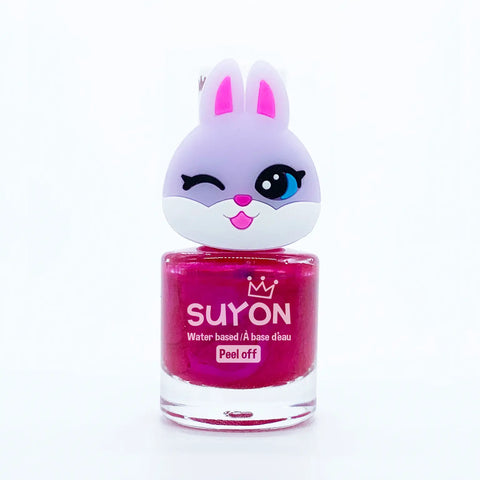 Suyon - Bunny Ring Nail Polish - Shimmer Purple