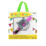 Silli Chews Mini Kitty Donut Teether & Strap Set