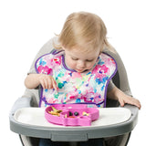 Bumkins - Silicone First Feeding Set with Lid and Spoon - Unicorn