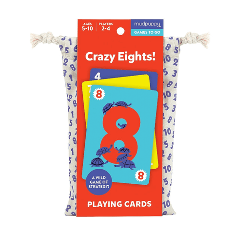 Mudpuppy Crazy Eights Card Game