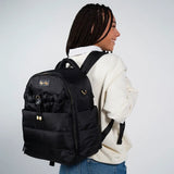 Itzy Ritzy - New Dream Backpack - Midnight Black Diaper Bag