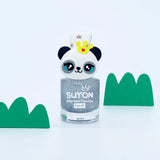Suyon - Panda Ring Nail Polish - Glitter Silver