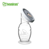 Haakaa Silicone Breast Pump With Lid Combo 100 ml