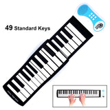 MukikiM - Classic Piano - 49 Standard Keys - Electronic Silicone Pad