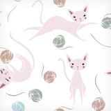 Lulujo Swaddle Blanket Muslin Cotton - Kitty