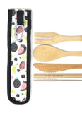 The Future is Bamboo Take Me Out! Zero Waste Bamboo Utensil Kit Summer Fruit