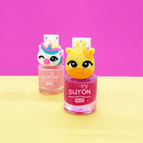 Suyon - Giraffe Ring Nail Polish - Glitter Pink