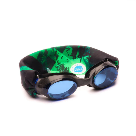Splash Swim Goggles - Green Fusion