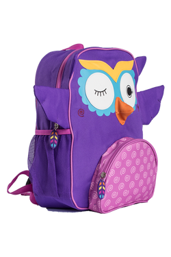 Zoocchini Kids Backpack - Olive the Owl - Purple