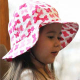 Jan and Jul By Twinklebelle Grow-With-Me Sun Hat - Butterfly